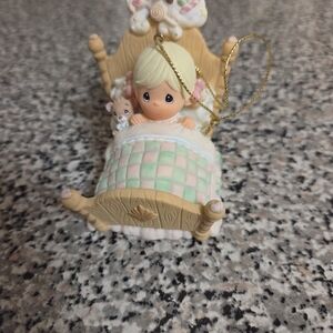 Precious Moments White and Cream Figurine